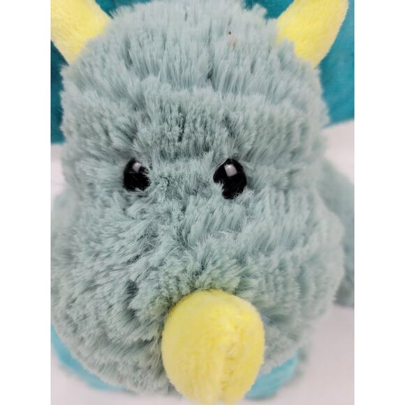 Drake the Mellow Fellows Plush Triceratops by Nat and Jules Stuffed Dinosaur - Picture 7 of 7